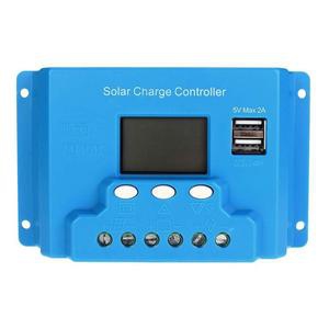 LCD Solar Battery Regulator PWM Charge Discharge Controller 10A 12V/24V FT