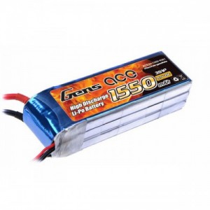Lipo Battery 3S1P 1550mAh 11.1V 25C 