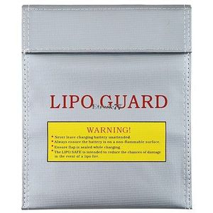 Fireproof RC Lipo Li-Po Battery Safety Guard Charging Bag 23x18cm 
