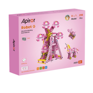 Apitor Robot G Educational Building Block Robot Kit 8-in-1 Models 298 Building Blocks