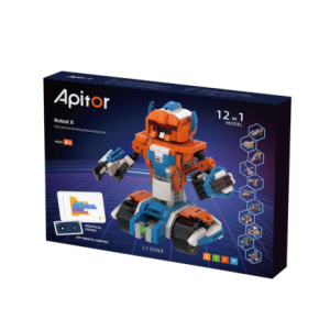 Apitor Robot X STEM Education DIY 12-in-1 Programmable Robot kit
