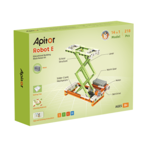 Apitor Robot E Educational Building Block Robot Kit 14-in-1 Models 218 Building Blocks